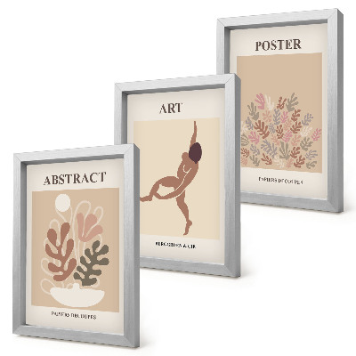 Set van ingelijste schilderijen Stijlvolle abstracte composities van Henri Matisse