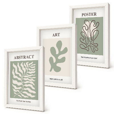 Gallery wall Posters met bloemenpatronen van Henri Matisse