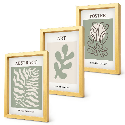 Gallery wall Posters met bloemenpatronen van Henri Matisse