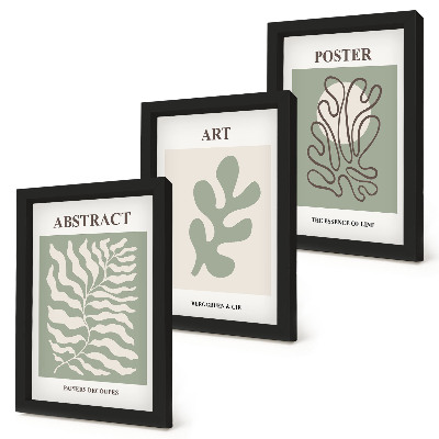 Gallery wall Posters met bloemenpatronen van Henri Matisse