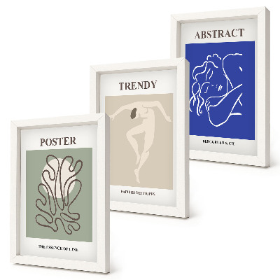 Gallery wall Pastelillustraties van Henri Matisse