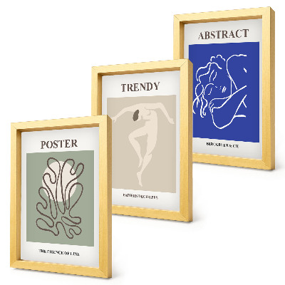 Gallery wall Pastelillustraties van Henri Matisse