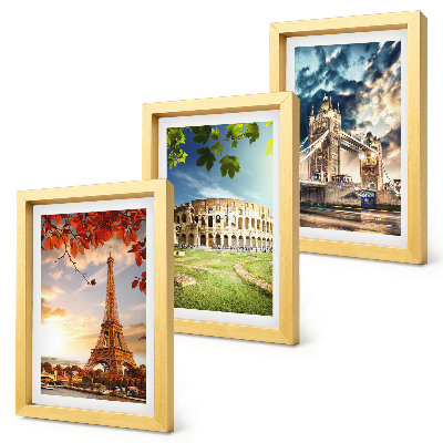Gallery wall Monumenten van Europa in de warme kleuren van het landschap