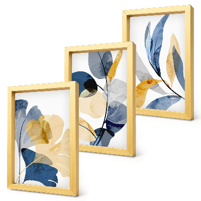 Gallery wall Plantenmotieven in aquarelstijl
