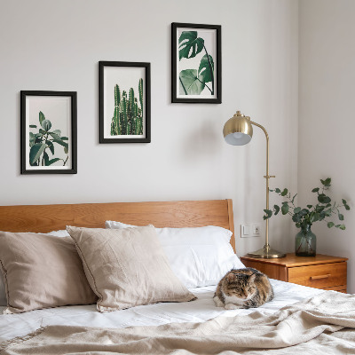 Gallery wall Tropische kamerplanten met esthetische bladeren