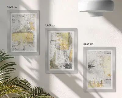 Gallery wall abstracte minimalistische patronen voor schilderijen