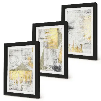 Gallery wall abstracte minimalistische patronen voor schilderijen