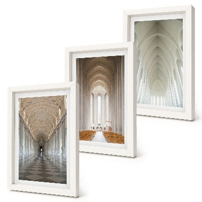 Gallery wall Interieurs van historische gebouwen en kathedralen