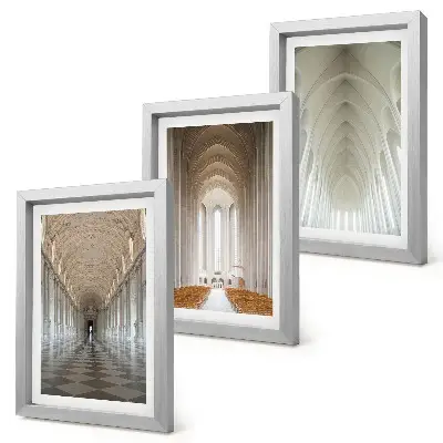 Gallery wall Interieurs van historische gebouwen en kathedralen