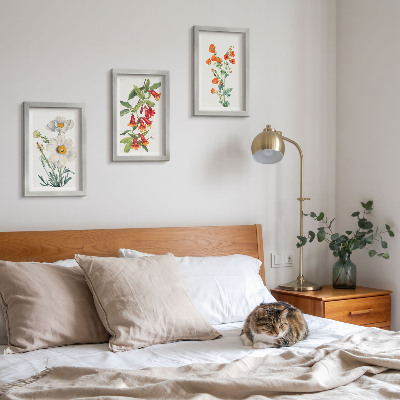 Gallery wall Bloemcomposities retro vintage schilderij