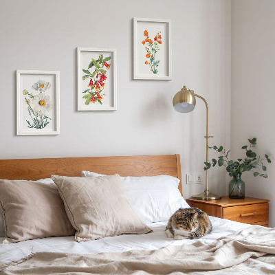 Gallery wall Bloemcomposities retro vintage schilderij