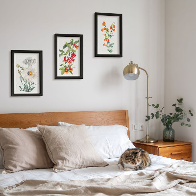 Gallery wall Bloemcomposities retro vintage schilderij