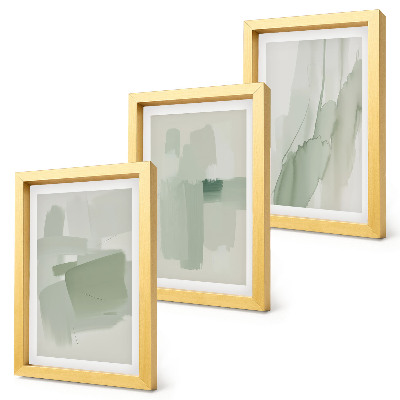 Gallery wall Abstracte patronen in aquarel-stijl