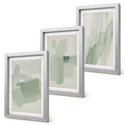 Gallery wall Abstracte patronen in aquarel-stijl