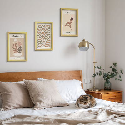 Gallery wall Matisse boho abstracte vormen en patronen