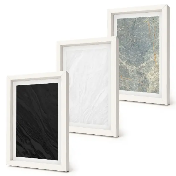 Wanddecoratie elegante stenen constructies in diverse kleuren