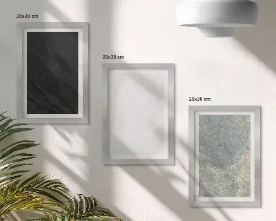Wanddecoratie elegante stenen constructies in diverse kleuren