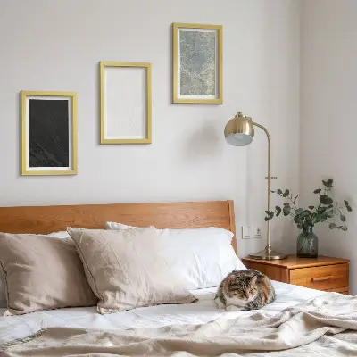 Wanddecoratie elegante stenen constructies in diverse kleuren