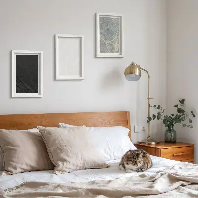 Wanddecoratie elegante stenen constructies in diverse kleuren