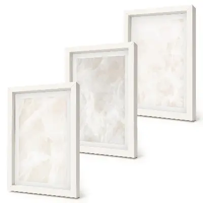 Gallery wall Elegante achtergrondtextuur van marmersteen
