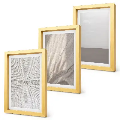 Gallery wall met verfijnde natuurlijke texturen in boho-stijl