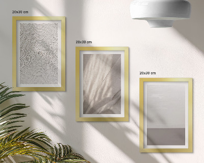 Gallery wall Verfijnde natuurlijke texturen in boho-stijl