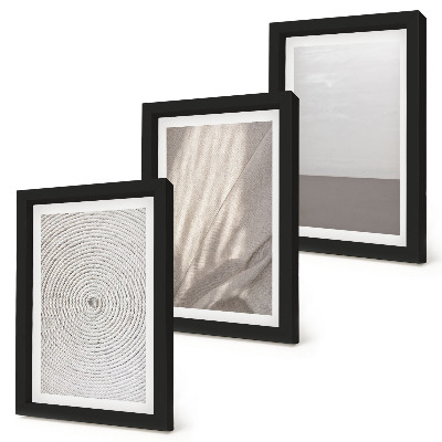 Gallery wall Verfijnde natuurlijke texturen in boho-stijl