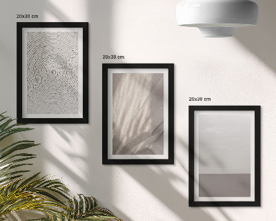 Gallery wall Verfijnde natuurlijke texturen in boho-stijl