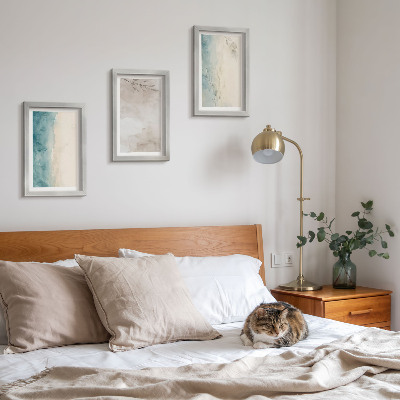 Gallery wall Subtiele aquarelachtige textuur