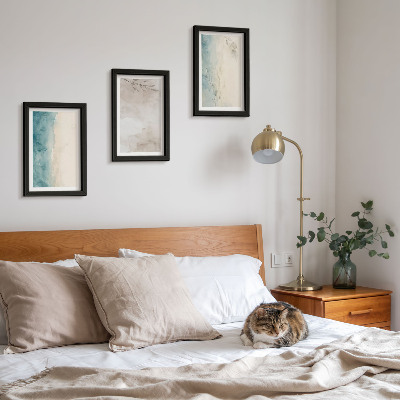 Gallery wall Subtiele aquarelachtige textuur