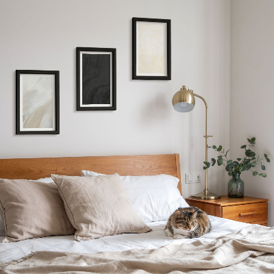 Gallery wall Structuren in verschillende tinten minimalisme