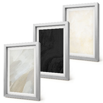 Gallery wall Structuren in verschillende tinten minimalisme