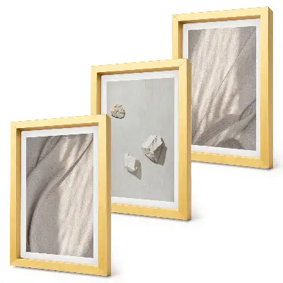 Gallery wall close-ups van structuren in moderne boho-stijl