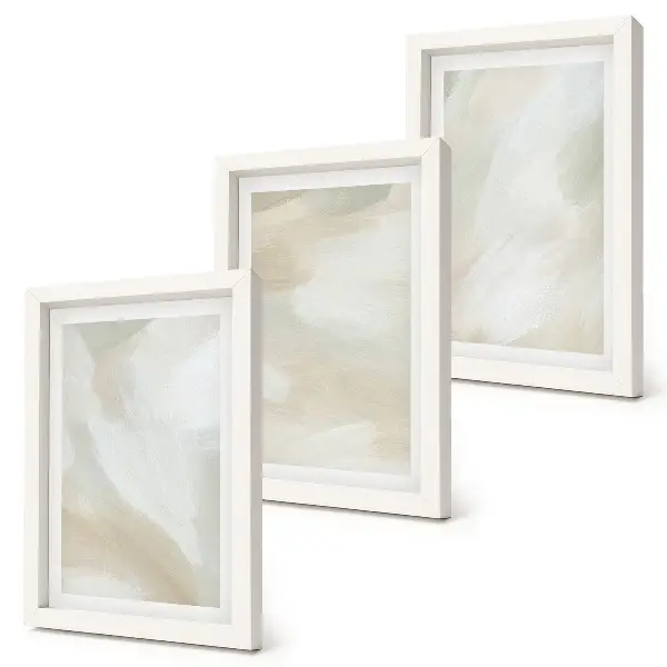 Gallery wand verftextuur met sporen van minimalistische verf