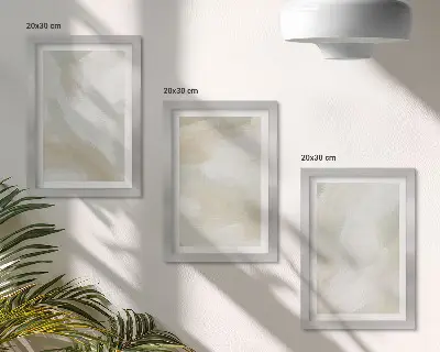 Gallery wand verftextuur met sporen van minimalistische verf
