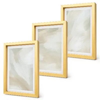 Gallery wand verftextuur met sporen van minimalistische verf