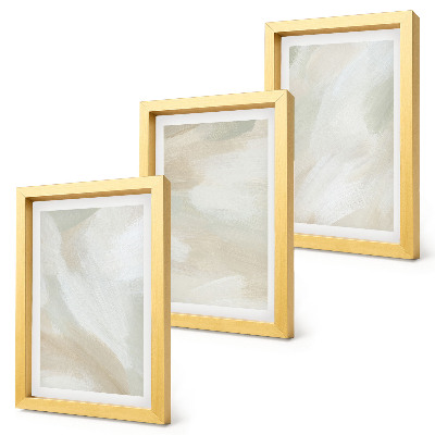 Gallery wall Verftextuur, sporen van minimalistische verf