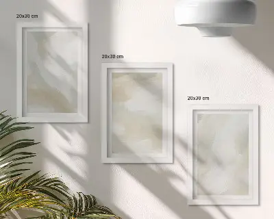 Gallery wand verftextuur met sporen van minimalistische verf