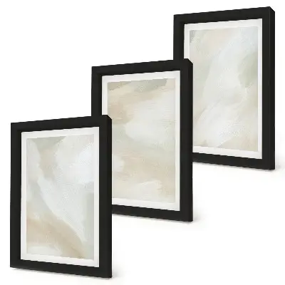 Gallery wand verftextuur met sporen van minimalistische verf