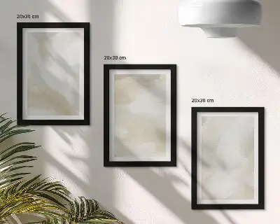 Gallery wand verftextuur met sporen van minimalistische verf