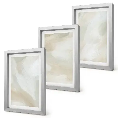 Gallery wand verftextuur met sporen van minimalistische verf
