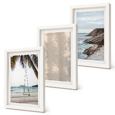 Gallery wall Zomerzand en uitzicht op zee, zomerse landschappen