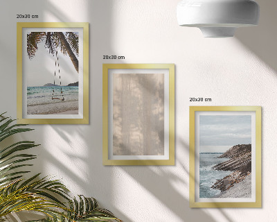 Gallery wall Zomerzand en uitzicht op zee, zomerse landschappen