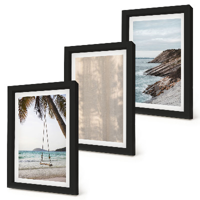Gallery wall Zomerzand en uitzicht op zee, zomerse landschappen