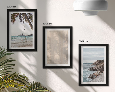 Gallery wall Zomerzand en uitzicht op zee, zomerse landschappen