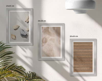Gallery wall Stenen, hout, stof, diverse texturen