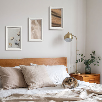 Gallery wall Stenen, hout, stof, diverse texturen