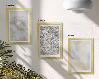 Gallery wall Abstractie in design, moderne schildertexturen