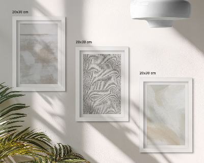 Gallery wall Abstractie in design, moderne schildertexturen