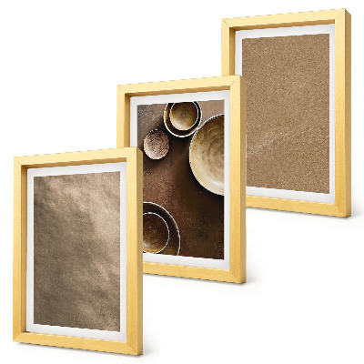 Gallery wall Stenen constructies in moderne minimalistische stijl